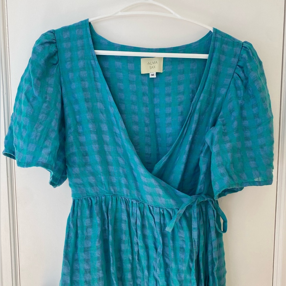 Alma Sax Picnic Dress